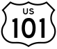 101号美国国道 marker