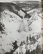 Lower Yellowstone Falls, January 1887