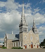 Saint-Charles-Borromée church built between 1839 and 1842 according to the plans of architect Thomas Baillairgé.