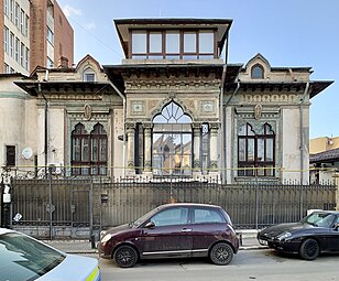 Gheorghe Ionescu-Gion House (Strada Logofătul Udriște no. 11), Bucharest, Romania, by Ion N. Socolescu, 1889[60]
