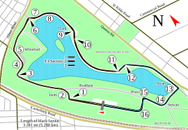 墨尔本大奖赛赛道图 （2022-）