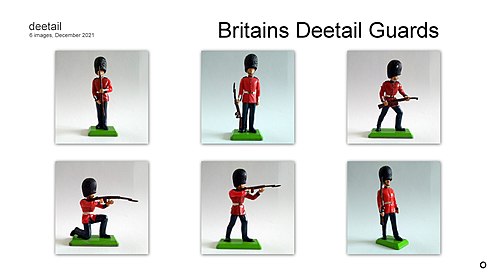 Britains Deetail Guards Set Foot