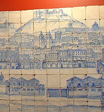 Azulejos of the Lisbon Cathedral, ca. 1755.[34]