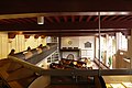 For centuries a meeting hall and scene of indoor target practise. In the 20th century a gym for the local High School, and now a peaceful study hall.