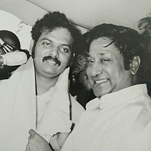 Dr. V. Rajeshwaran with Actor Sivaji Ganesan
