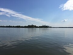 Fort McNair from East Potomac Park in 2015