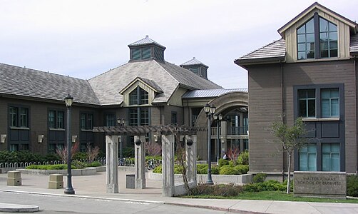 Haas School of Business at the University of California, Berkeley by Charles Moore (1992)