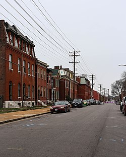 Houses in Hyde Park, April 2018