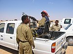 位于努海卜（英语：Nukhayb）的伊拉克军在福特Ranger（英语：Ford Ranger）上安装了一挺PKM通用机枪的武装改装车。