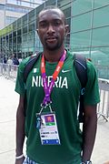 Nigerian 100m sprinter Joseph Obinna Metu