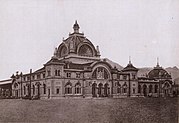 An early photograph of the 1896 station