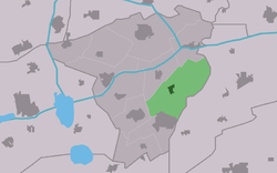 Location in Achtkarspelen municipality