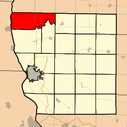 Location in Adams County