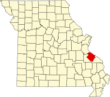 Location of Ste. Genevieve County