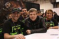 NEW-GEN Creators J.D. Matonti, Chris Matonti, and Julia Coppola with NEW-GEN Creative Consultant Mark Hamill at the October 2011 convention