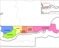 Districts of North Bank Division