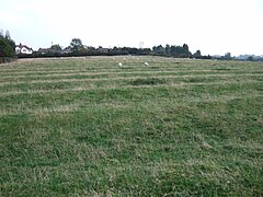 Ridge and furrow at East Leake Nottinghamshire