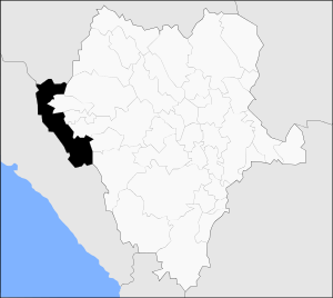Municipality of Tamazula in Durango
