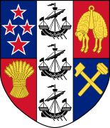 新西兰国徽上的盾徽