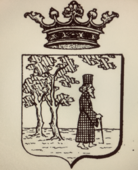 arms of the branch in Corfu printed in Livre d'Or de la Noblesse Ionienne (1925)[46]