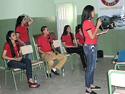 Dominican Republic students in Cayetano Germosen