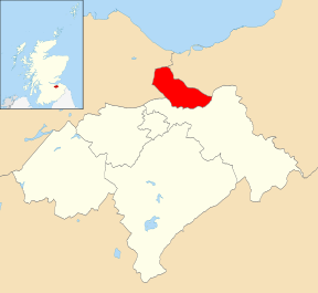 Location of the ward