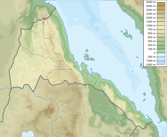 List of fossiliferous stratigraphic units in Eritrea is located in Eritrea