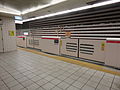 大阪天满宫站・北新地站设置的站台门。
