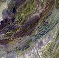 Image 51Satellite image of the Sulaiman Range (from Geography of Pakistan)