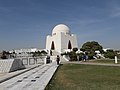 View from the gardens which surround the mausoleum