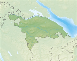Aadorf is located in Canton of Thurgau