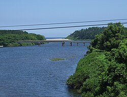 Sakae Bridge in Yuza