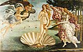 《维纳斯的诞生》(La nascita di Venere)，1484年－1486年，收藏于佛罗伦萨乌菲兹美术馆