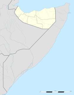 索马里兰在非洲之角的位置