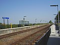 The station platform