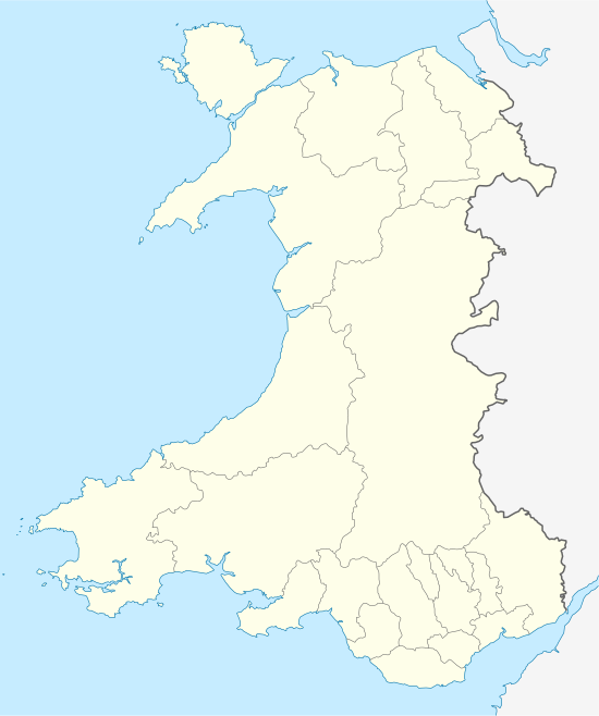 2019–20 Cymru South is located in Wales