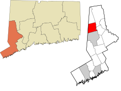 New Fairfield's location within the Western Connecticut Planning Region and the state of Connecticut