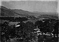 北京城外在碧云寺塔顶照出玉泉山一带（以上照片在1879年左右拍摄，来自《北京和周边照片相册》）
