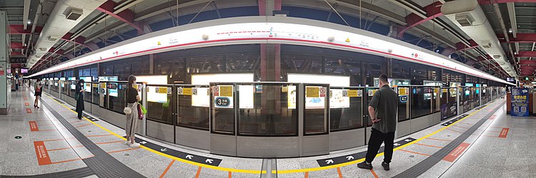 4号线 ①站台（往牛湖）