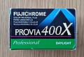 Box of Provia 400X film