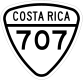 National Tertiary Route 707 shield}}