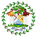 Coat of arms of Belize, 1981–2019