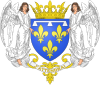 Coat of arms of Henri d'Orleans (1822-1897)