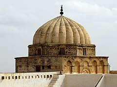 Ashlar masonry dome of the Great Mosque of Kairoun, Tunisia