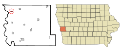 Location of Little Sioux, Iowa