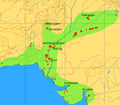 Image 10Extent and major sites of the Indus Valley civilization of ancient India (from History of cities)