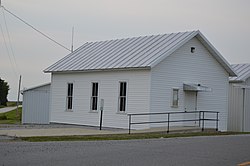 Township hall on State Route 37