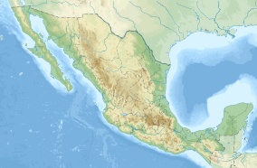 Map showing the location of Bahía de Loreto National Park