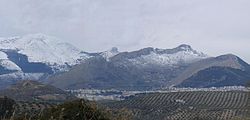 Jaen mountains