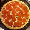 Pepperoni pizza